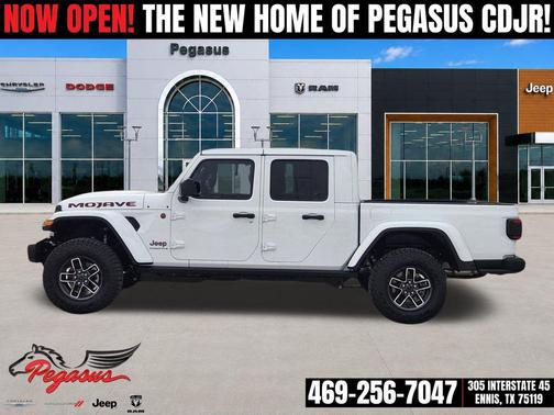 Bright White Clearcoat 2026 Jeep Gladiator Mojave X 4x4