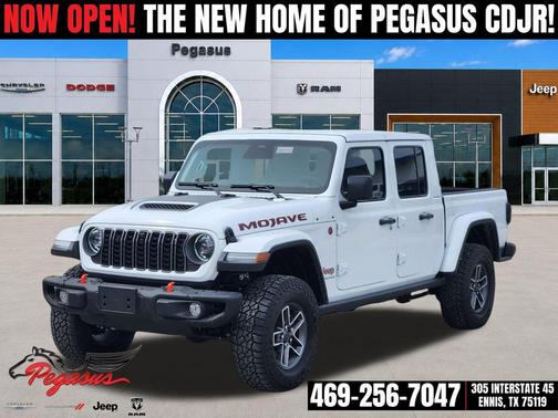 Bright White Clearcoat 2026 Jeep Gladiator Mojave X 4x4