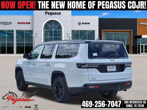 Bright White Clearcoat 2026 Jeep Grand Wagoneer L Summit Reserve 4x4