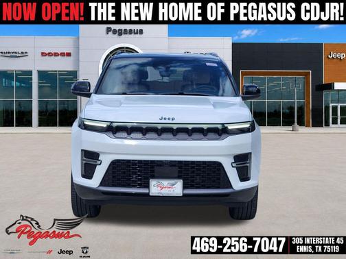 Bright White Clearcoat 2026 Jeep Grand Wagoneer L Summit Reserve 4x4