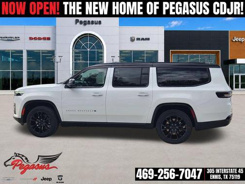 Bright White Clearcoat 2026 Jeep Grand Wagoneer L Summit Reserve 4x4
