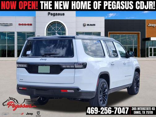 Bright White Clearcoat 2026 Jeep Grand Wagoneer L Summit Reserve 4x4