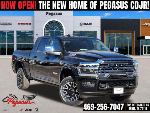 Diamond Black Crystal Pearlcoat 2026 RAM 2500 Longhorn