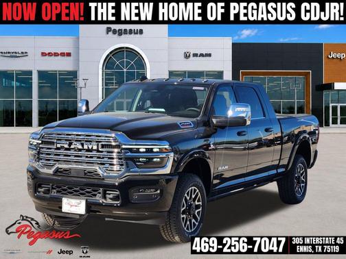 Diamond Black Crystal Pearlcoat 2026 RAM 2500 Longhorn