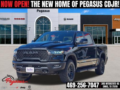 Diamond Black Crystal Pearlcoat 2026 RAM 1500 Rebel
