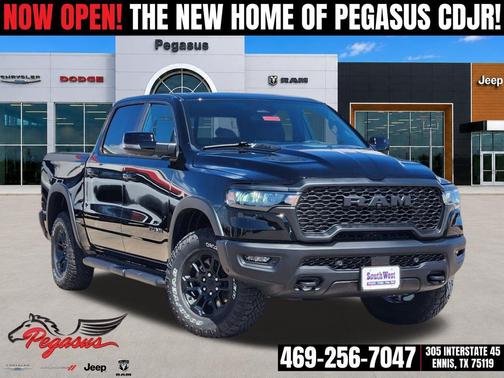 Diamond Black Crystal Pearlcoat 2026 RAM 1500 Rebel