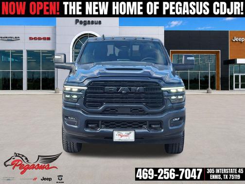 Forged Blue Metallic 2025 RAM 2500 Laramie Mega Cab 4x4 6'4' Box