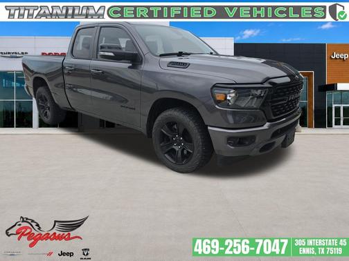 Granite Crystal Metallic Clearcoat 2022 RAM 1500 Big Horn/Lone Star