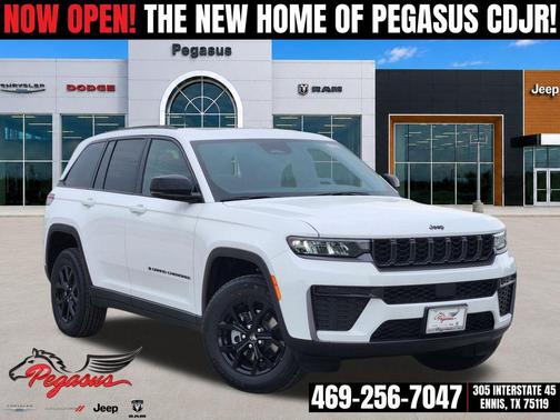 Bright White Clearcoat 2026 Jeep Grand Cherokee Altitude