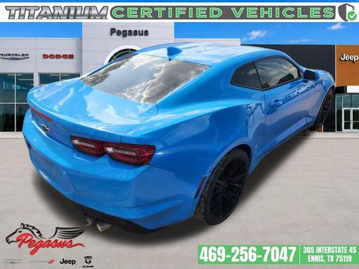 Rapid Blue 2022 Chevrolet Camaro RWD Coupe LT1