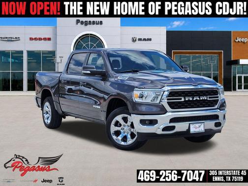 Granite Crystal Metallic Clearcoat 2022 RAM 1500 Big Horn/Lone Star