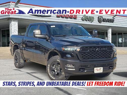 2025 RAM 1500 Warlock Crew Cab 4x4 5'7' Box