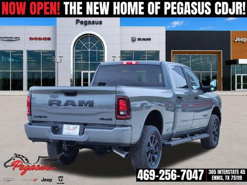 Ceramic Gray Clearcoat 2026 RAM 2500 Lone Star Crew Cab 4x4 6'4' Box