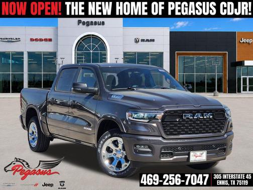 Granite Crystal Metallic Clearcoat 2026 RAM 1500 Big Horn/Lone Star