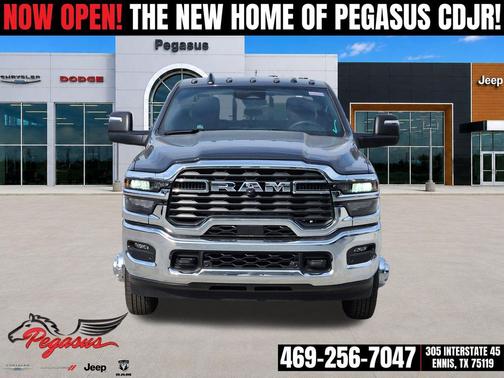 Forged Blue Metallic 2026 RAM 3500 Tradesman Crew Cab 4x4 8' Box