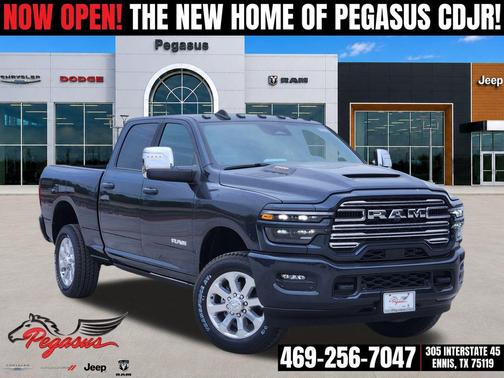 Forged Blue Metallic 2026 RAM 2500 Laramie Crew Cab 4x4 6'4' Box