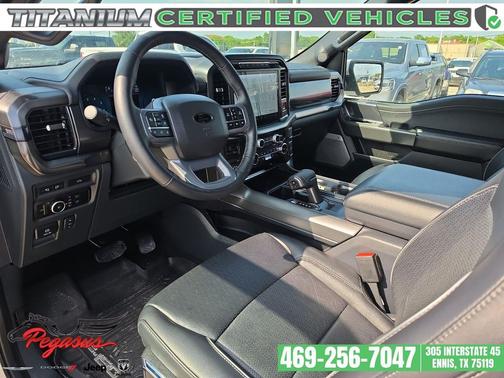 STAR WHITE METALLIC TRICOAT 2024 Ford F-150 Lariat