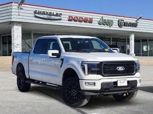 STAR WHITE METALLIC TRICOAT 2024 Ford F-150 Lariat