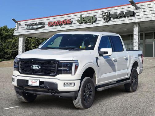 STAR WHITE METALLIC TRICOAT 2024 Ford F-150 Lariat