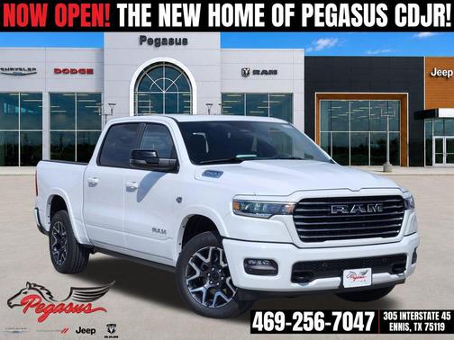 Bright White Clearcoat 2026 RAM 1500 Laramie