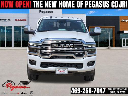 Bright White Clearcoat 2026 RAM 2500 Longhorn