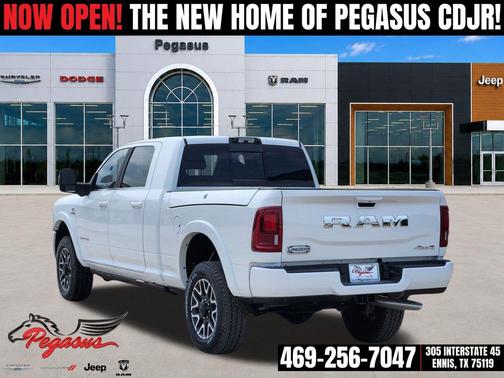 Bright White Clearcoat 2026 RAM 2500 Longhorn