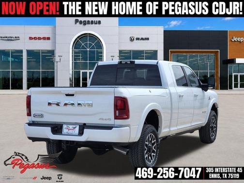 Bright White Clearcoat 2026 RAM 2500 Longhorn