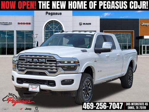 Bright White Clearcoat 2026 RAM 2500 Longhorn