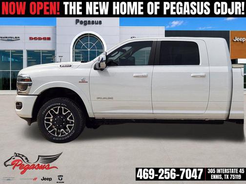 Bright White Clearcoat 2026 RAM 2500 Longhorn