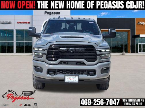 Ceramic Gray Clearcoat 2026 RAM 2500 Laramie Mega Cab 4x4 6'4' Box