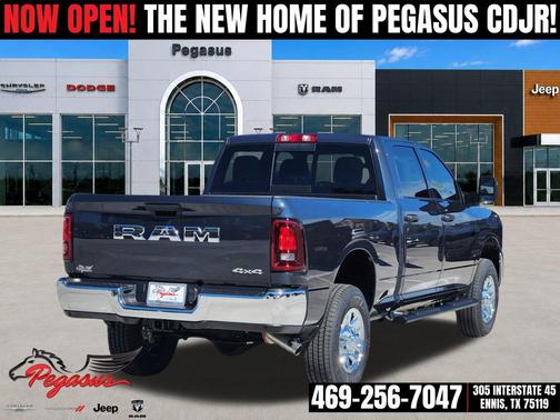 Forged Blue Metallic 2026 RAM 2500 Tradesman Crew Cab 4x4 6'4' Box