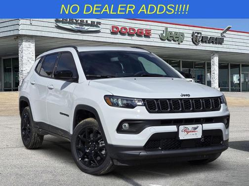 Bright White Clearcoat 2026 Jeep Compass Latitude