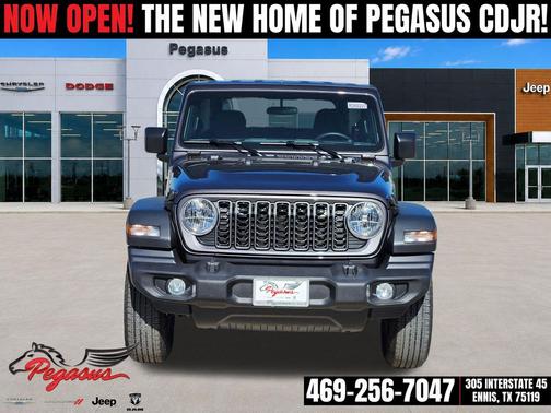 Granite Crystal Metallic Clearcoat 2026 Jeep Wrangler Sport
