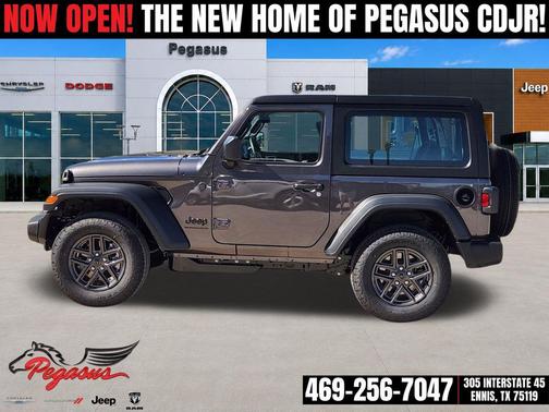 Granite Crystal Metallic Clearcoat 2026 Jeep Wrangler Sport