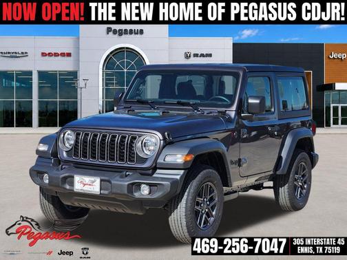 Granite Crystal Metallic Clearcoat 2026 Jeep Wrangler Sport