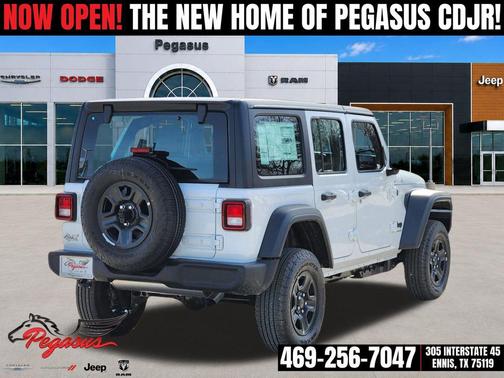 Bright White Clearcoat 2026 Jeep Wrangler Sport