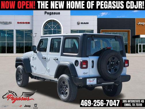 Bright White Clearcoat 2026 Jeep Wrangler Sport