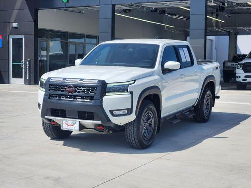 Glacier White 2025 Nissan Frontier PRO-4X