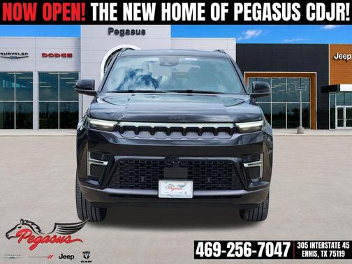 High Gloss Black 2026 Jeep Grand Wagoneer L Summit Reserve 4x4