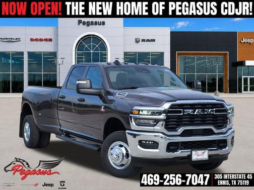 Granite Crystal Metallic Clearcoat 2026 RAM 3500 Tradesman Crew Cab 4x4 8' Box