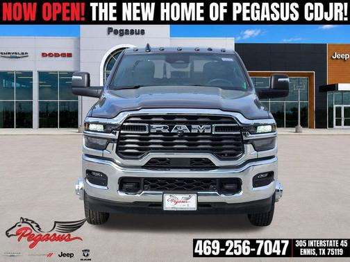 Granite Crystal Metallic Clearcoat 2026 RAM 3500 Tradesman Crew Cab 4x4 8' Box