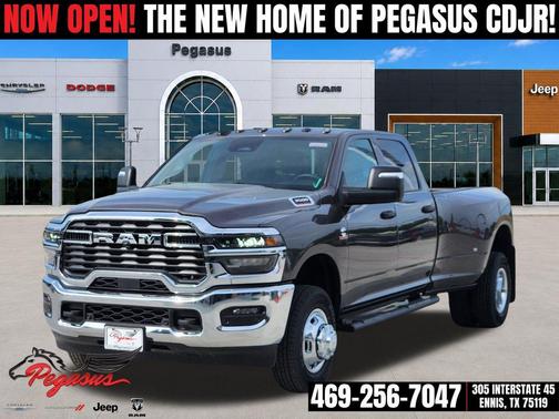 Granite Crystal Metallic Clearcoat 2026 RAM 3500 Tradesman Crew Cab 4x4 8' Box