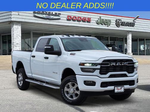 Bright White Clearcoat 2026 RAM 2500 Lone Star Crew Cab 4x4 6'4' Box