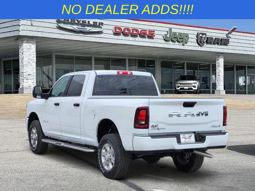 Bright White Clearcoat 2026 RAM 2500 Lone Star Crew Cab 4x4 6'4' Box