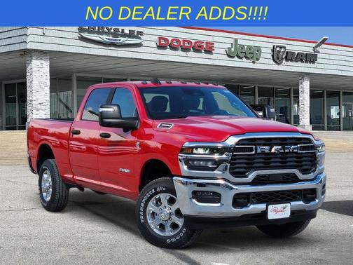 Flame Red Clearcoat 2026 RAM 3500 Lone Star Crew Cab 4x4 6'4' Box
