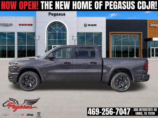 Granite Crystal Metallic Clearcoat 2026 RAM 1500 Big Horn/Lone Star