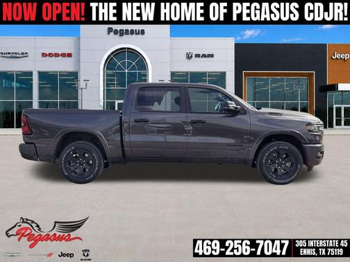 Granite Crystal Metallic Clearcoat 2026 RAM 1500 Big Horn/Lone Star