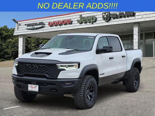 Bright White Clearcoat 2026 RAM 1500 RHO Crew Cab 4x4 5'7' Box