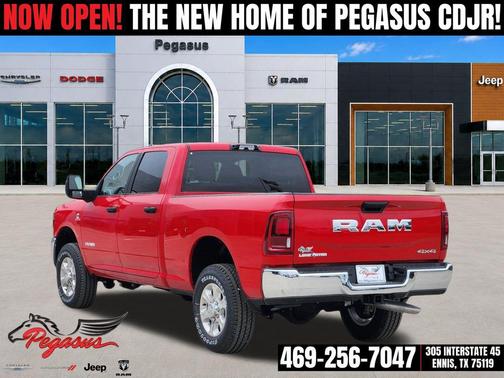 Flame Red Clearcoat 2026 RAM 3500 Lone Star Crew Cab 4x4 6'4' Box
