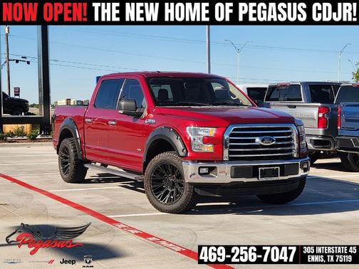 Ruby Red Metallic Tinted Clearcoat 2015 Ford F-150 XLT